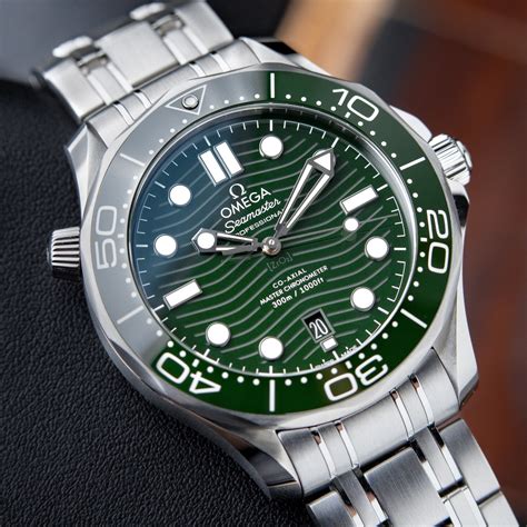 omega seamaster green 300|omega seamaster 300 price.